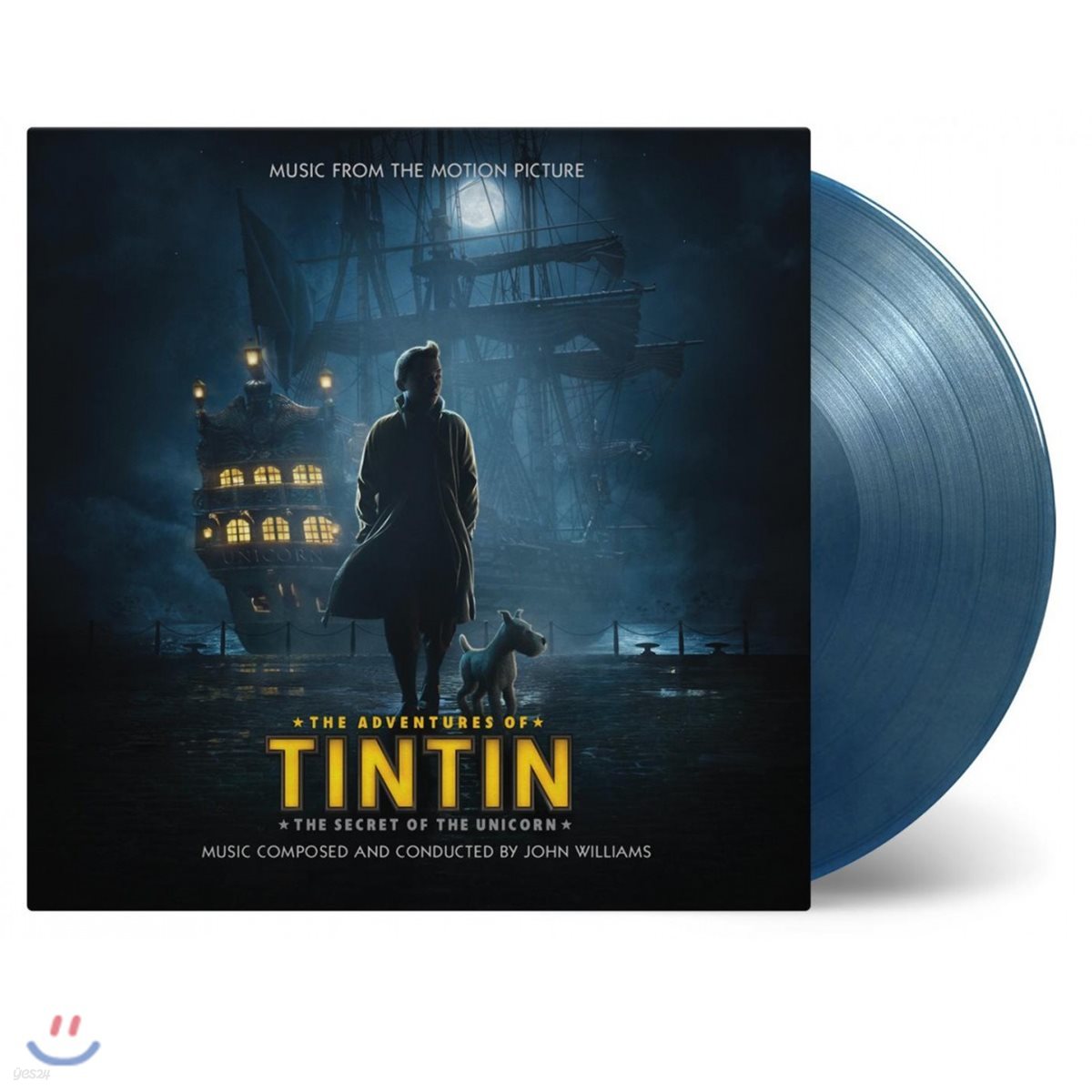 틴틴의 모험: 유니콘호의 비밀 영화음악 (TinTin: The Secret of the Unicorn OST by John Williams) [블루 & 골드 컬러 2 LP]