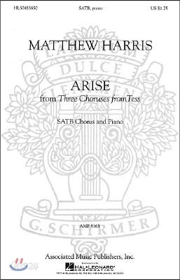 Arise from Three Choruses from Tess
