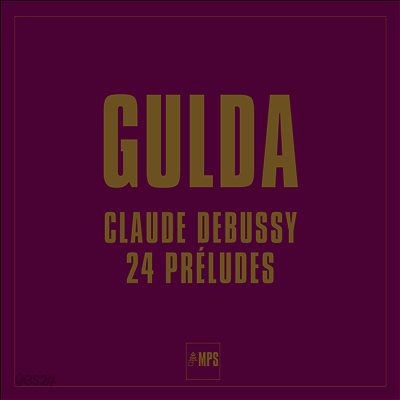 드뷔시: 24개의 전주곡 (Debussy: 24 Prelude) (180g)(2LP) - Friedrich Gulda