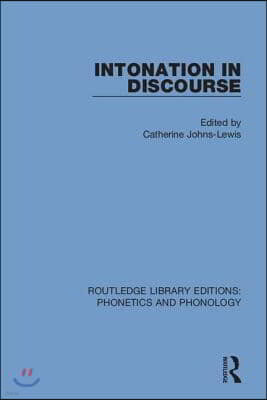 Intonation in Discourse