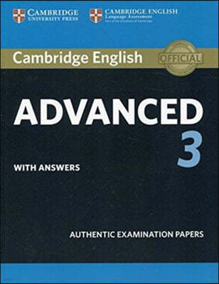 Cambridge English Advanced 3 Student's Book with Answers