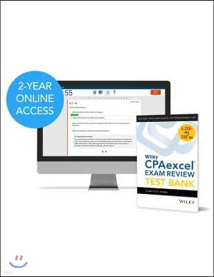 Wiley Cpaexcel Exam Review 2019 Test Bank + 2-year Access Code