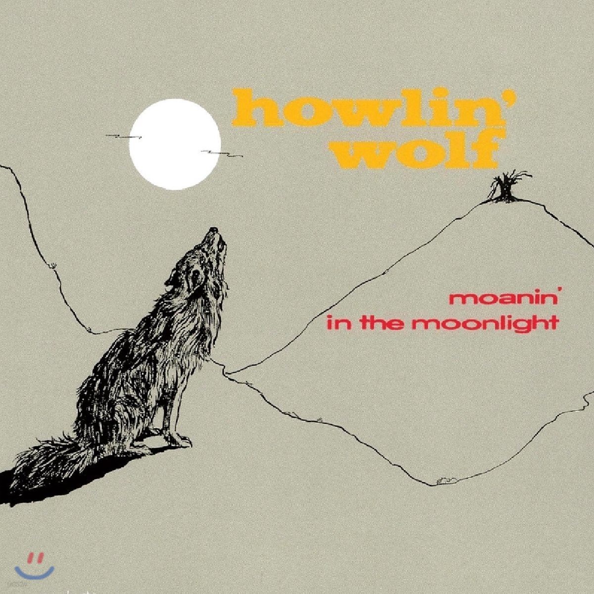 Howlin' Wolf (하울링 울프) - Moanin' in the Moonlight [레드 컬러 LP]