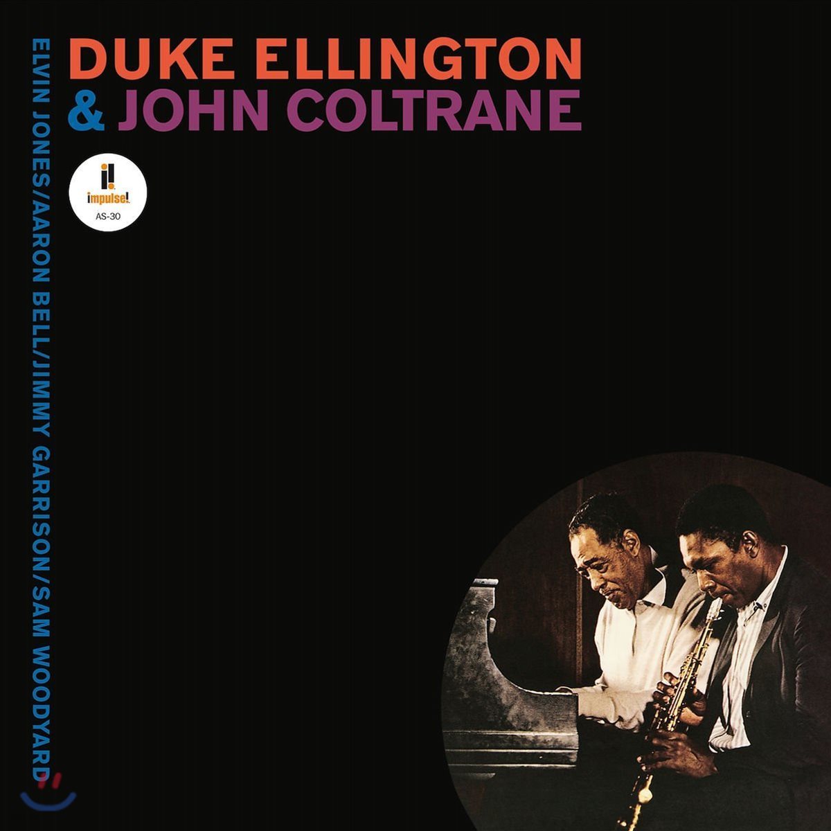 Duke Ellington & John Coltrane (듀크 엘링턴 & 존 콜트레인) - Duke Ellington & John Coltrane [투명 퍼플 컬러 LP]