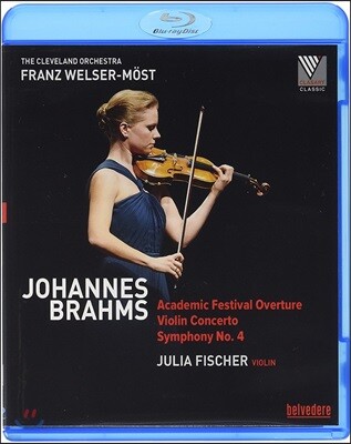Julia Fischer 브람스: 바이올린 협주곡, 대학 축전 서곡, 교향곡 4번 (Brahms: Violin Concerto Op.77, Symphony Op.98)