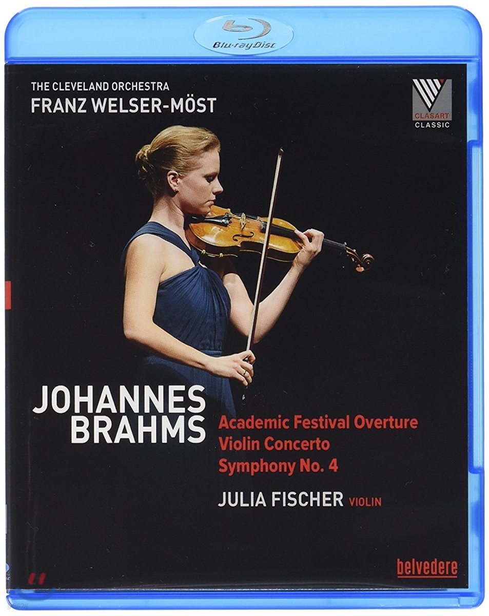 Julia Fischer 브람스: 바이올린 협주곡, 대학 축전 서곡, 교향곡 4번 (Brahms: Violin Concerto Op.77, Symphony Op.98)
