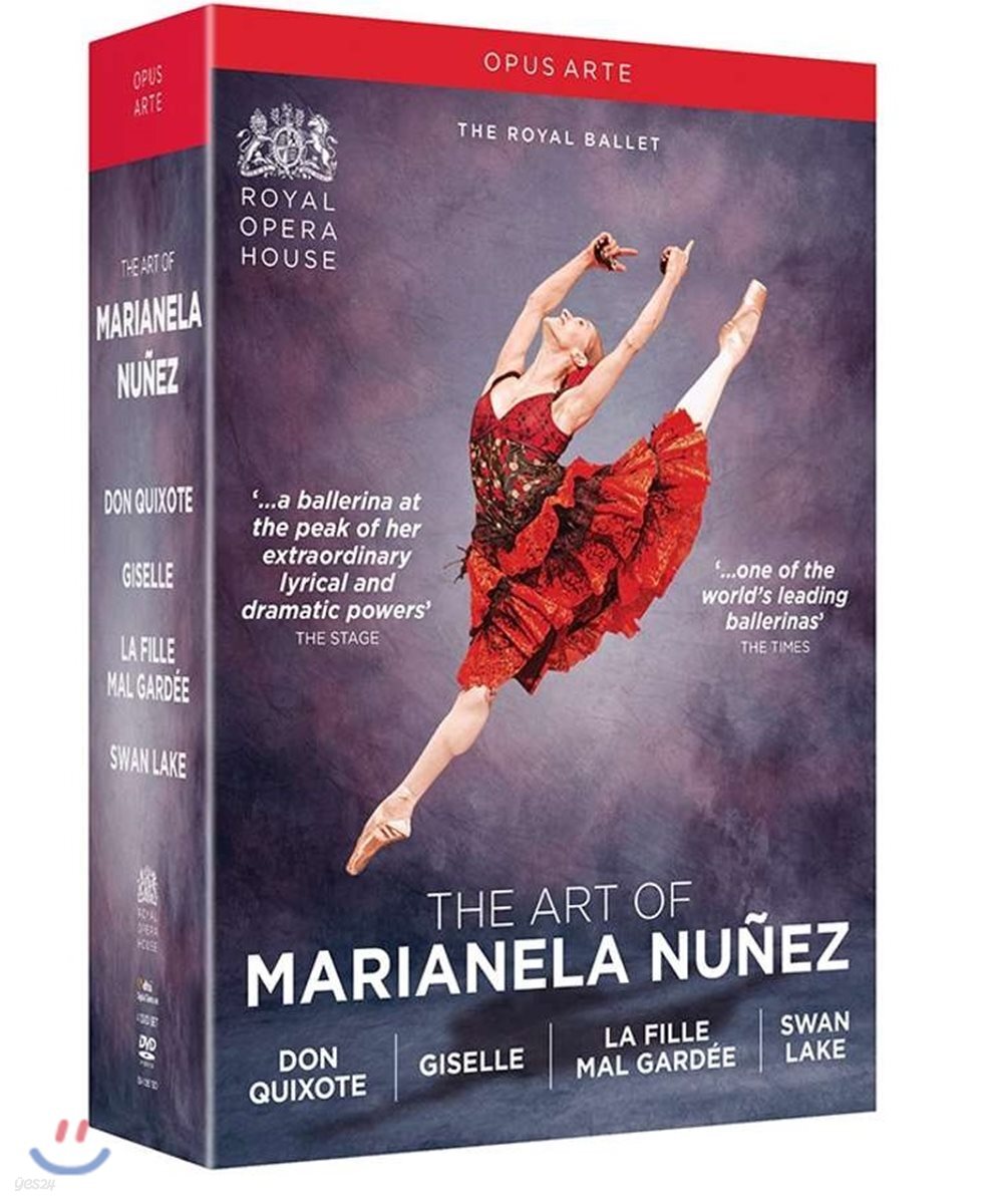 마리아넬라 누네즈의 예술 - 돈키호테, 지젤, 백조의 호수 외 (The Art Of Marianela Nunez)