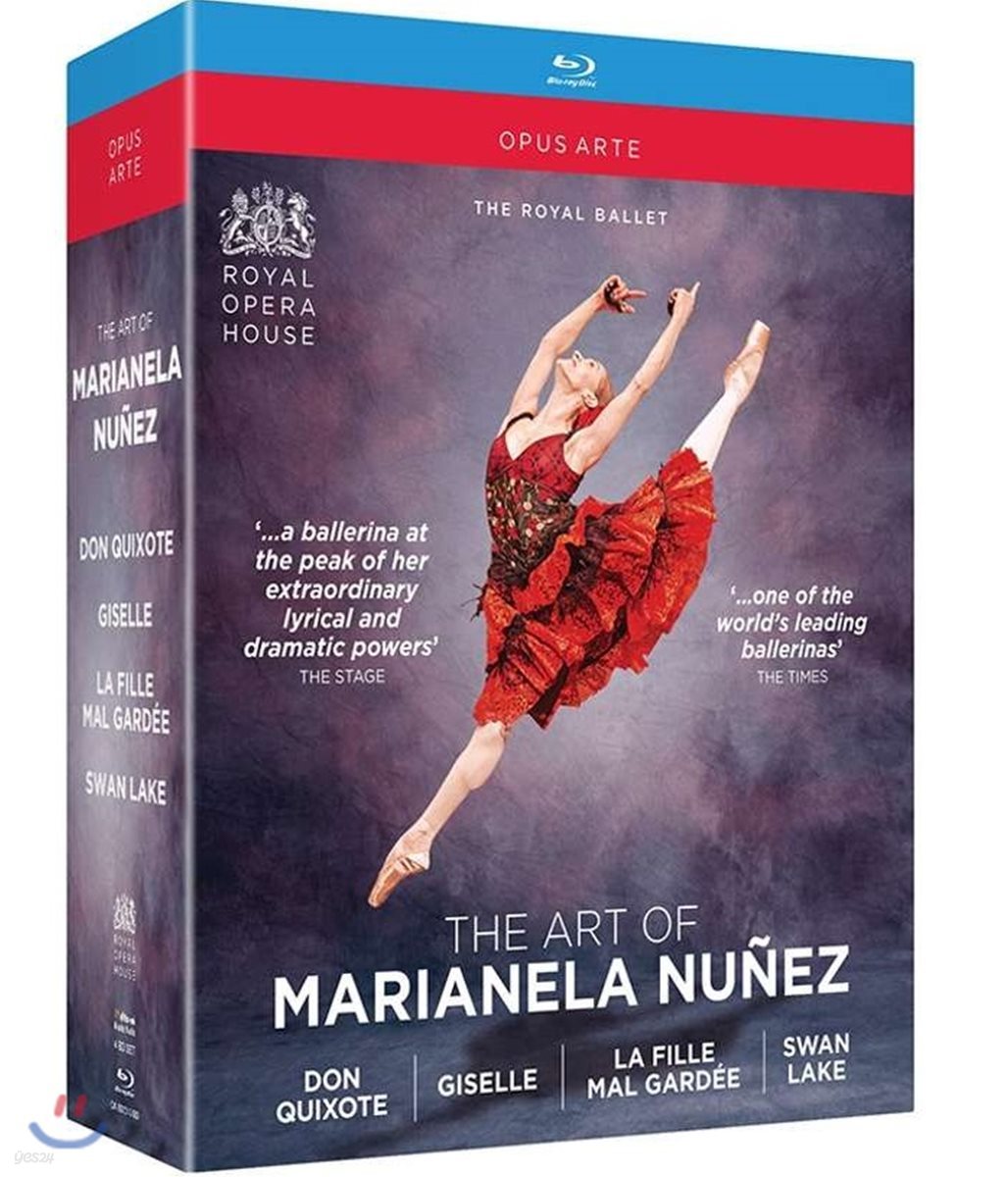 마리아넬라 누네즈의 예술 - 돈키호테, 지젤, 백조의 호수 외 (The Art Of Marianela Nunez)