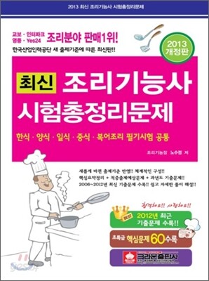 2013 최신 조리 기능사 시험총정리문제