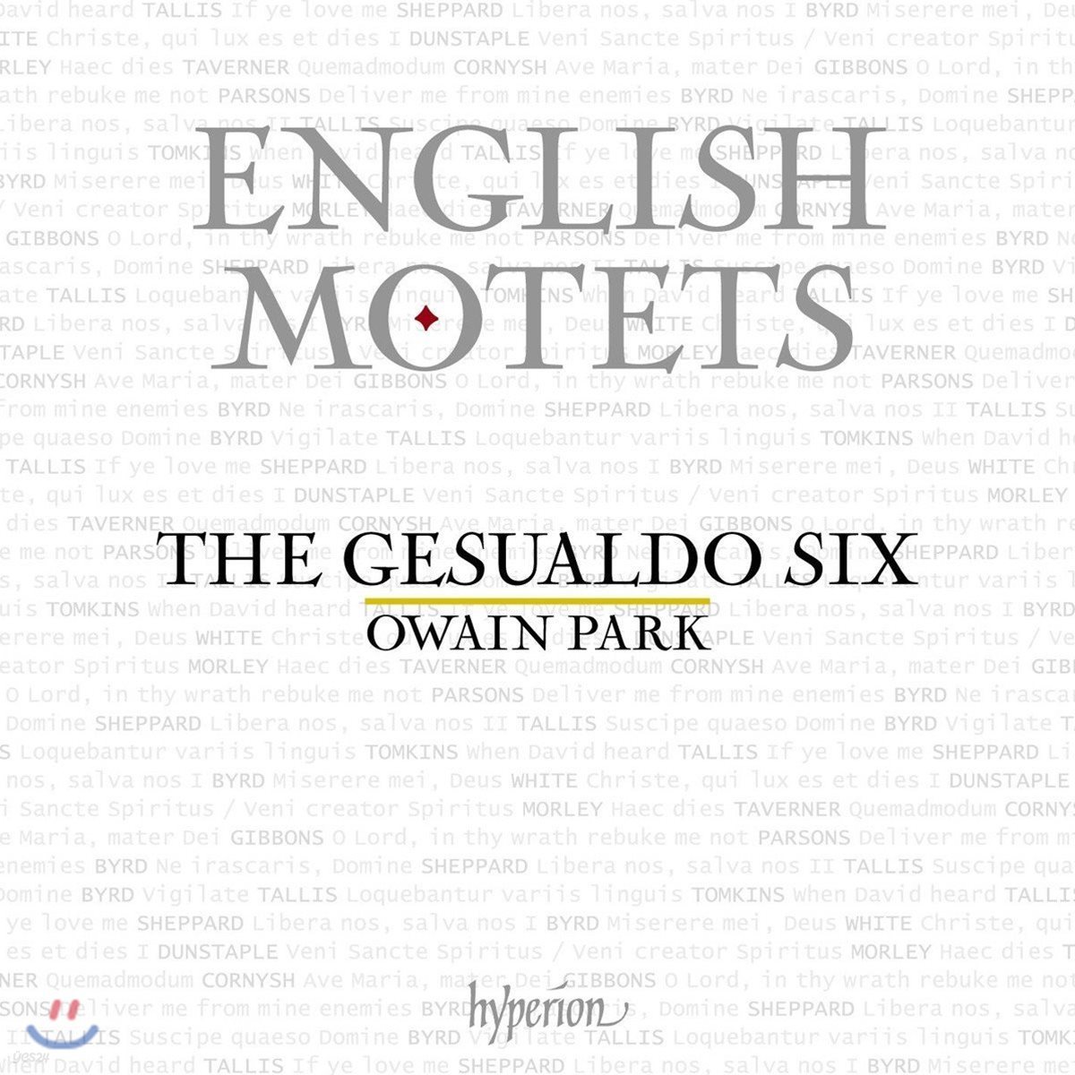 Gesualdo Six 잉글리시 모테트 - 탈리스 / 버드 / 톰킨스 / 기본스 외 (English Motets)