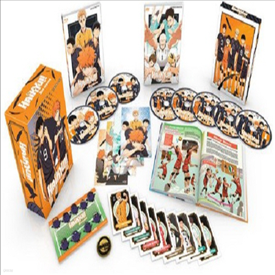 Haikyu!!: Season 2 (ť !!  2)(Premium Box Set)(ѱ۹ڸ)(Blu-ray)