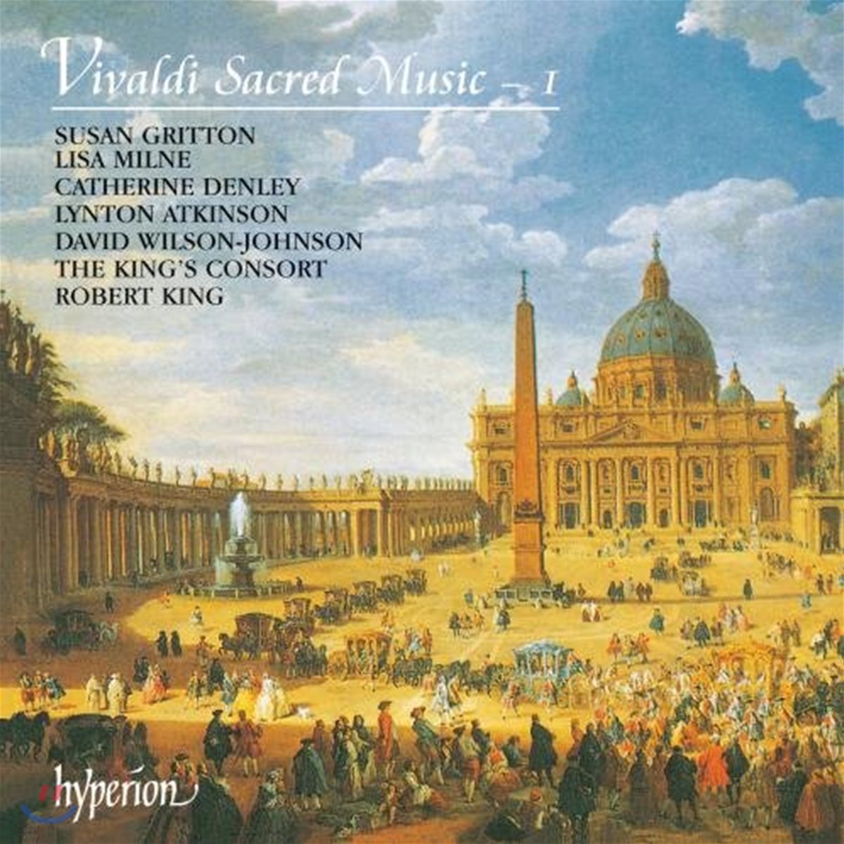 King's Consort 비발디: 종교 음악 1권 (Vivaldi: Sacred Music 1)