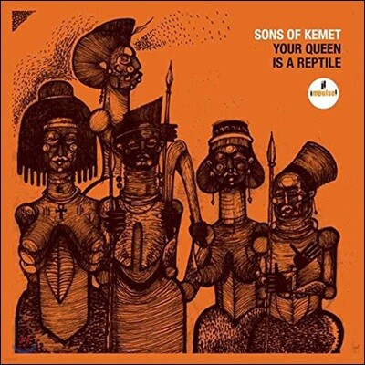 Sons Of Kemet — Your Queen Is A Reptile 앨범 커버