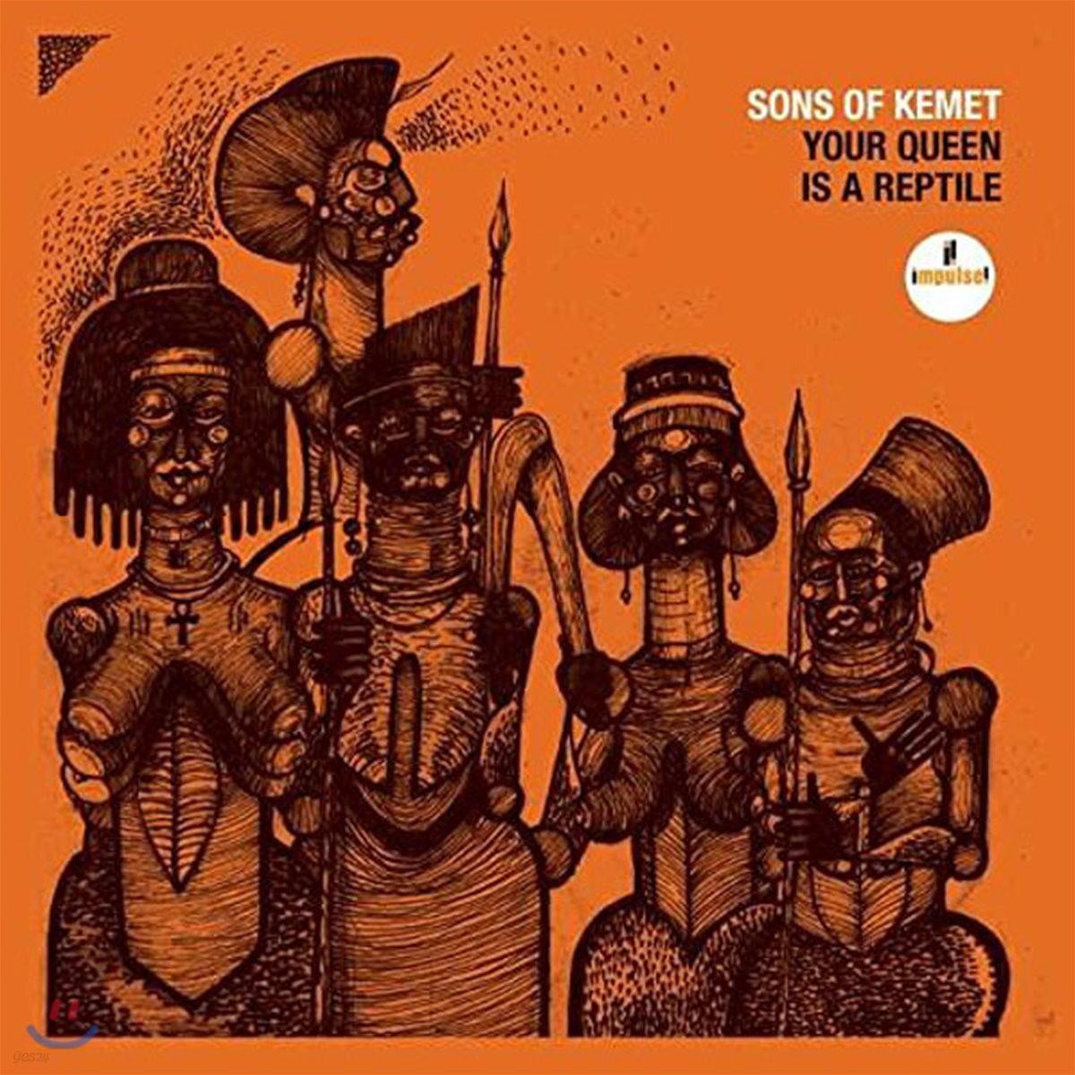 Sons Of Kemet (썬즈 오브 케멧) - Your Queen Is A Reptile [2 LP]