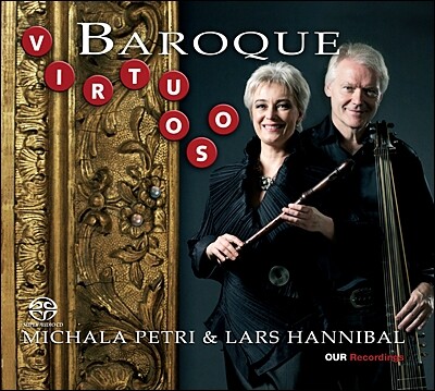 Michala Petri / Lars Hannibal 기타와 리코더 이중주로 연주한 바로크 명선율 모음 (Baroque Virtuoso)