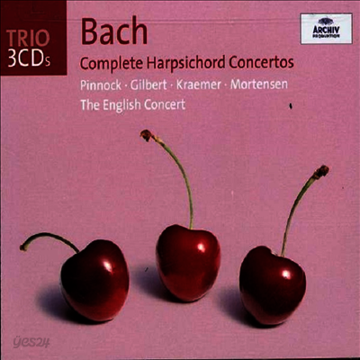 바흐 : 쳄발로 협주곡집 (Bach : Concertos For Harpsichord And Strings) (3 For 2) - Trevor Pinnock