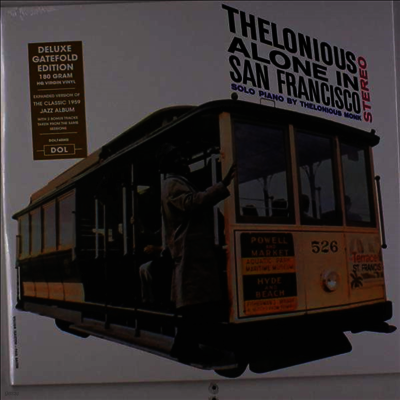 Thelonious Monk — Alone In San Francisco (Gatefold) 앨범 커버