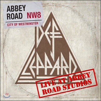 Def Leppard (데프 레퍼드) — Live From Abbey Road Studios 앨범 커버