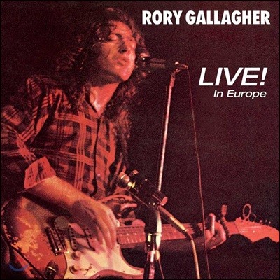 Rory Gallagher — Live! In Europe 앨범 커버