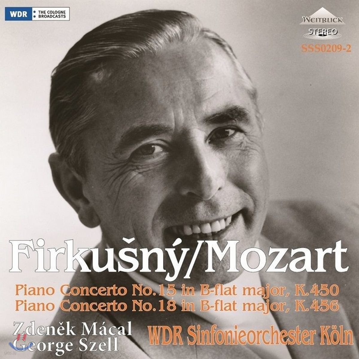 Rudolf Firkusny 모차르트: 피아노 협주곡 15번 18번 (Mozart: Piano Concertos K 450 456)