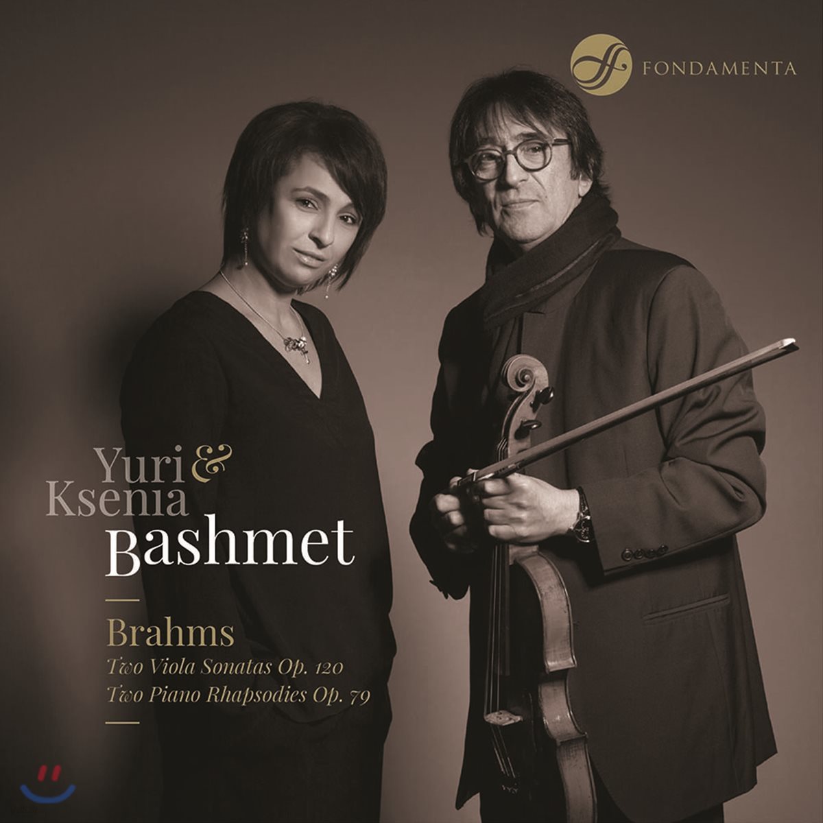 Yuri Bashmet / Ksenia Bashmet 브람스: 비올라 소나타 1, 2번 / 피아노를 위한 두 개의 랩소디 (Brahms: Two Viola Sonatas, Op. 120 / Two Piano Rhapsodies, Op. 79)