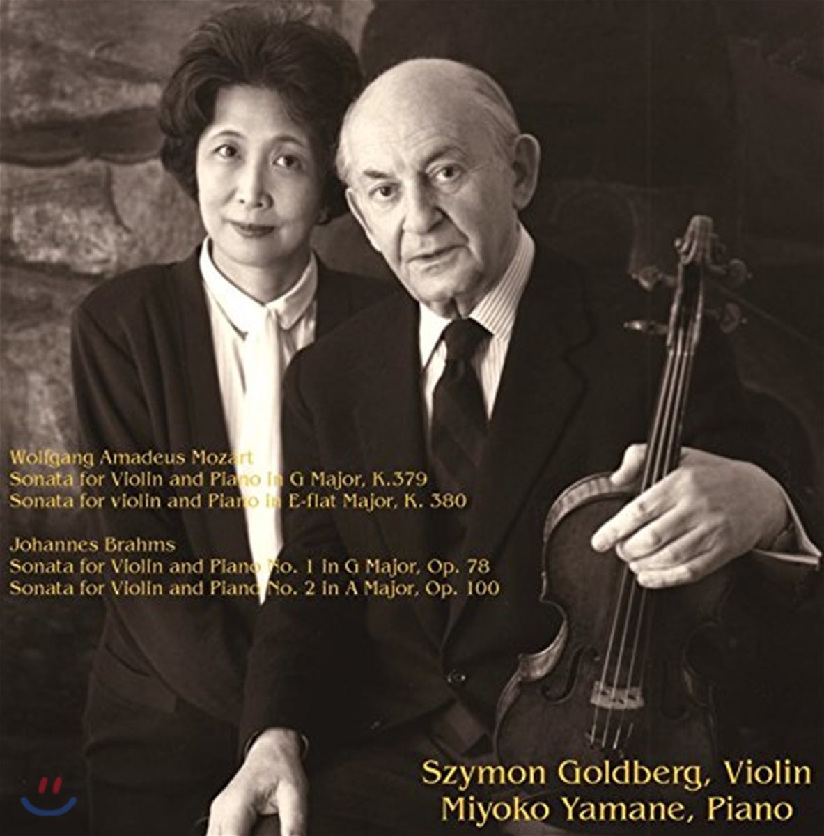 Szymon Goldberg 모차르트: 바이올린 소나타 K. 379, K. 380 / 브람스: 바이올린 소나타 1, 2번 (Mozart: Violin Sonatas / Brahms: Violin Sonata No. 1, 2)