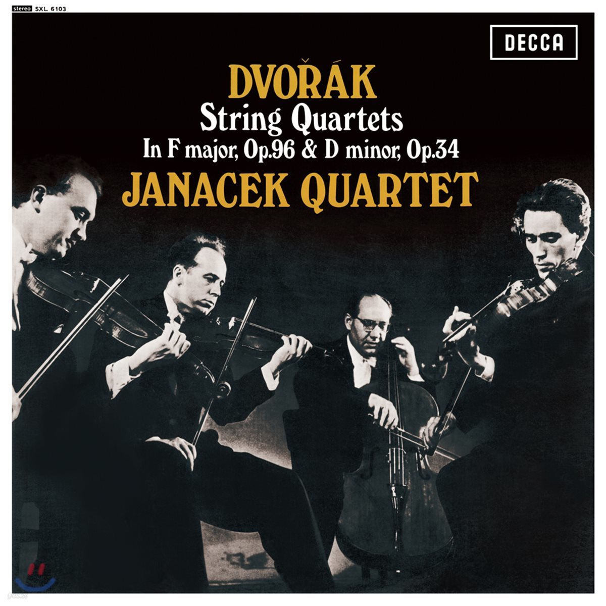 Janacek Quartet 야나체크 콰르텟 - 드보르작: 현악 사중주  `아메리카` [LP]