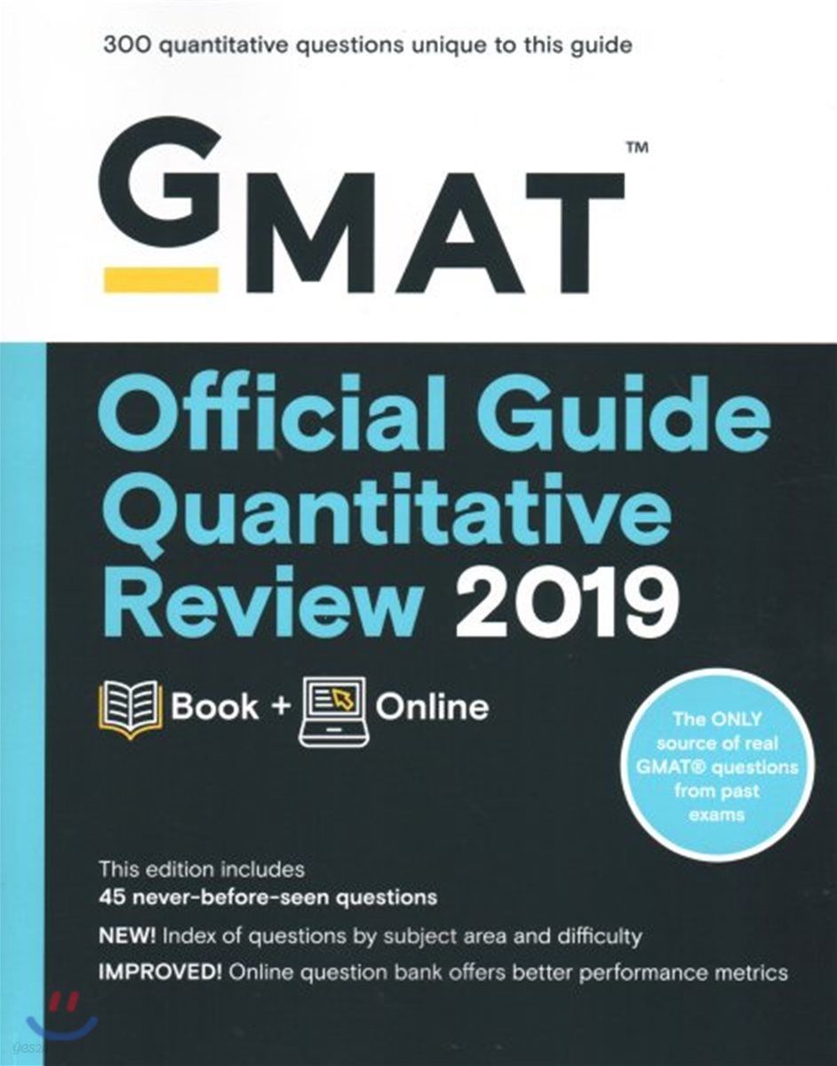 GMAT Official Guide Quantitative Review 2019
