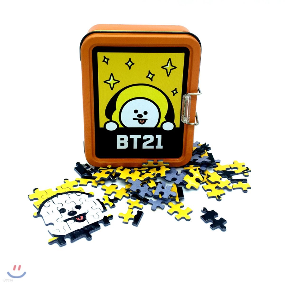 BT21 108피스 틴케이스 퍼즐 - 치미(CHIMMY)