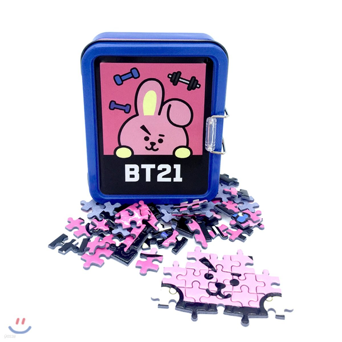 BT21 108피스 틴케이스 퍼즐 - 쿠키(COOKY)