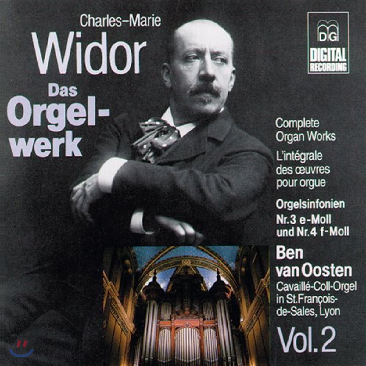 Ben van Oosten 비도르: 오르간 작품 전집 2 (Widor: Complete Organ Works Vol.2)