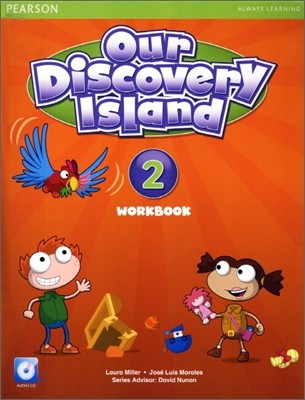 Our Discovery Island American Edition Workbook with Audio CD 2 Pack