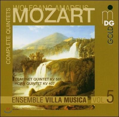 Ensemble Villa Musica Ʈ:   5 (Mozart: Complete Quintets Vol.5)