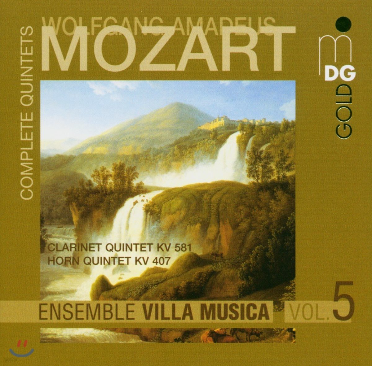 Ensemble Villa Musica 모차르트: 오중주 전곡 5집 (Mozart: Complete Quintets Vol.5)