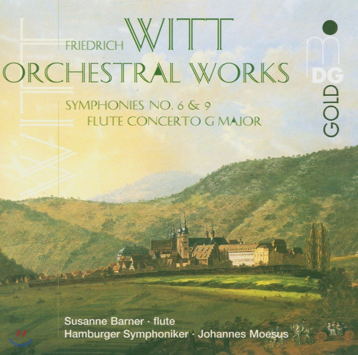 Johannes Moesus 비트: 관현악 작품집 - 교향곡 6 & 9번 / 플루트 협주곡 (Witt: Orchestral Works - Symphonies No. 6 & 9 / Flute Concerto G Major)