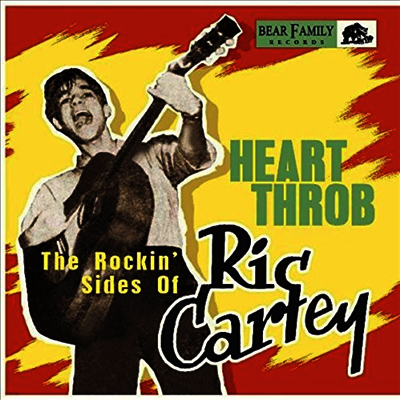 Ric Cartey — Heart Throb: The Rockin' Sides Of Ric Cartey 앨범 커버
