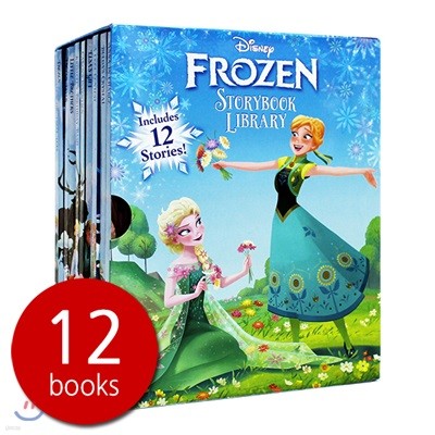 Disney Frozen Storybook Library - 스토리북 12권 세트