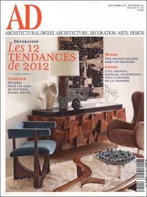 Architectural Digest France () : 2011 12/2012 1
