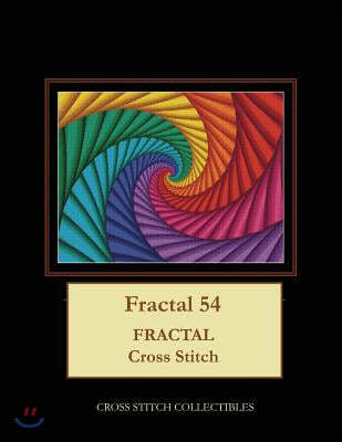 Fractal 54: Fractal Cross Stitch Pattern