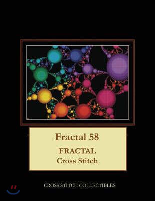 Fractal 58: Fractal Cross Stitch Pattern