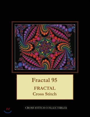 Fractal 95: Fractal Cross Stitch Pattern