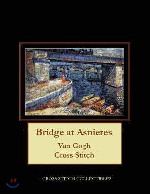 Bridge at Asnieres: Van Gogh Cross Stitch Pattern