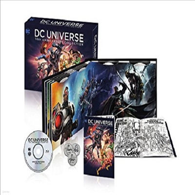 DC Universe 10th Anniversary Collection: 30-Movies (DC Ϲ 10ֳ ÷)(ѱ۹ڸ)(Blu-ray)