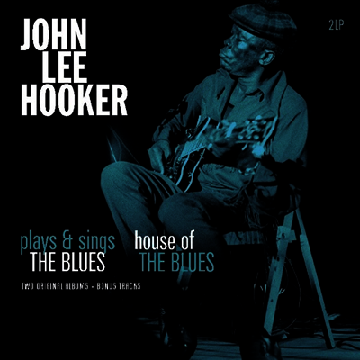 John Lee Hooker — Plays & Sing The Blues/House Of The Blues 앨범 커버