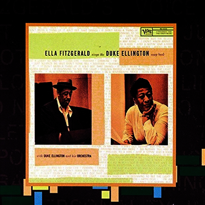 Ella Fitzgerald — Sings The Duke Ellington Songbook (Remastered)(Bonus Track)(Gatefold) 앨범 커버