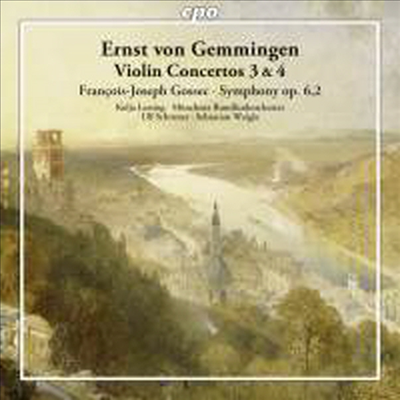 Թֿ: ̿ø ְ 3, 4 & ũ:  D  (Gemmingen: Violin Concertos Nos.3, 4 & Gossec: Symphony In D Major, Op. 6, No. 2)(CD) - Ulf Schirmer