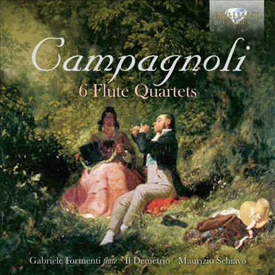 įĳ: 6 ÷Ʈ  (Campagnoli: 6 Flute Quartets)(CD) - Ensemble Il Demetrio