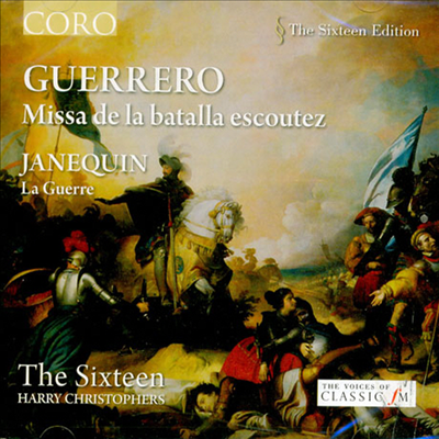 Է : ̻ & ܴ :  (The Sixteen sing Guerrero & Janequin)(CD) - The Sixteen