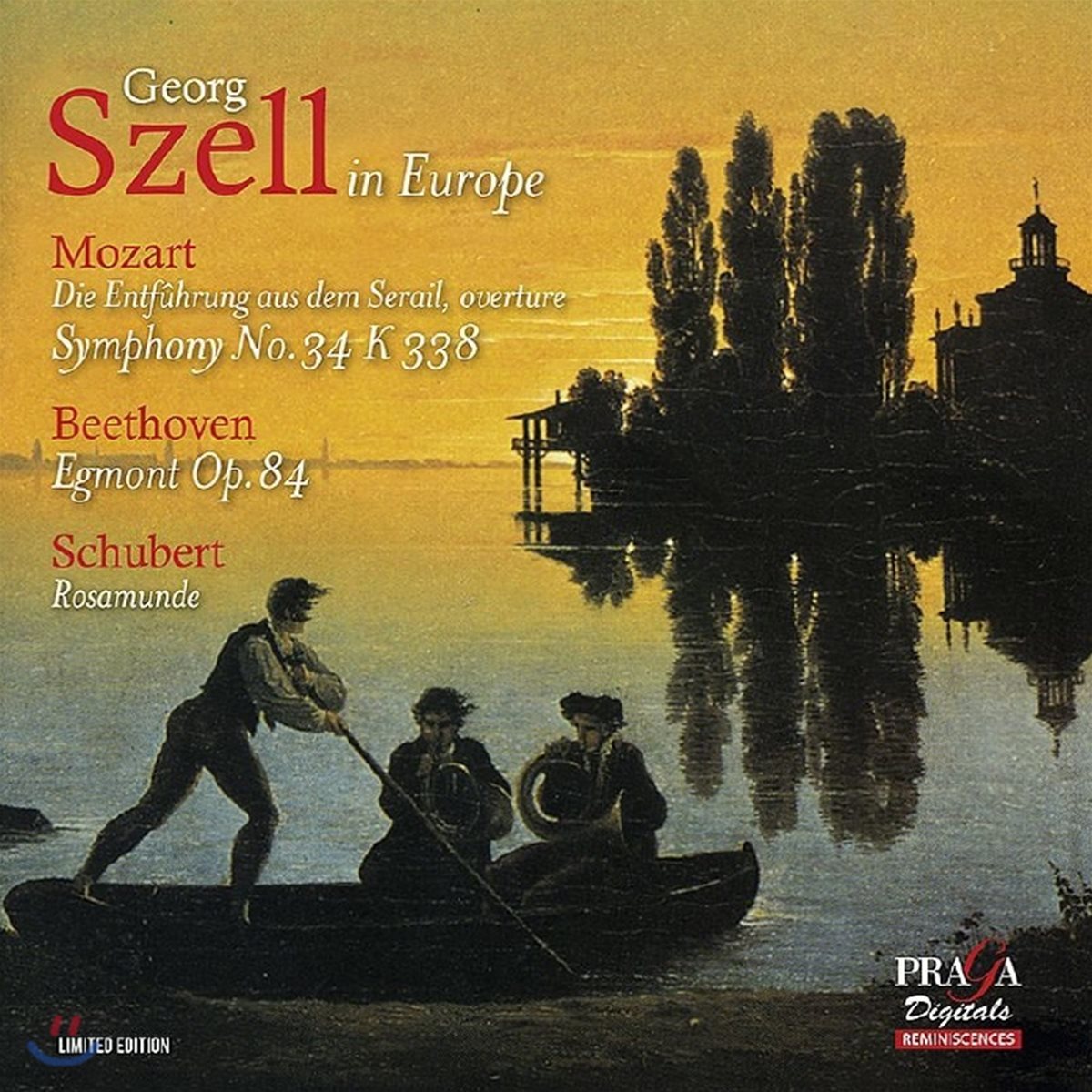 조지 셀 인 유럽 - 모차르트: 교향곡 34번 / 베토벤: 에그몬트 서곡 외 (Georg Szell In Europe - Mozart: Symphony No. 34 K338 / Beethoven: Egmont Op. 84)