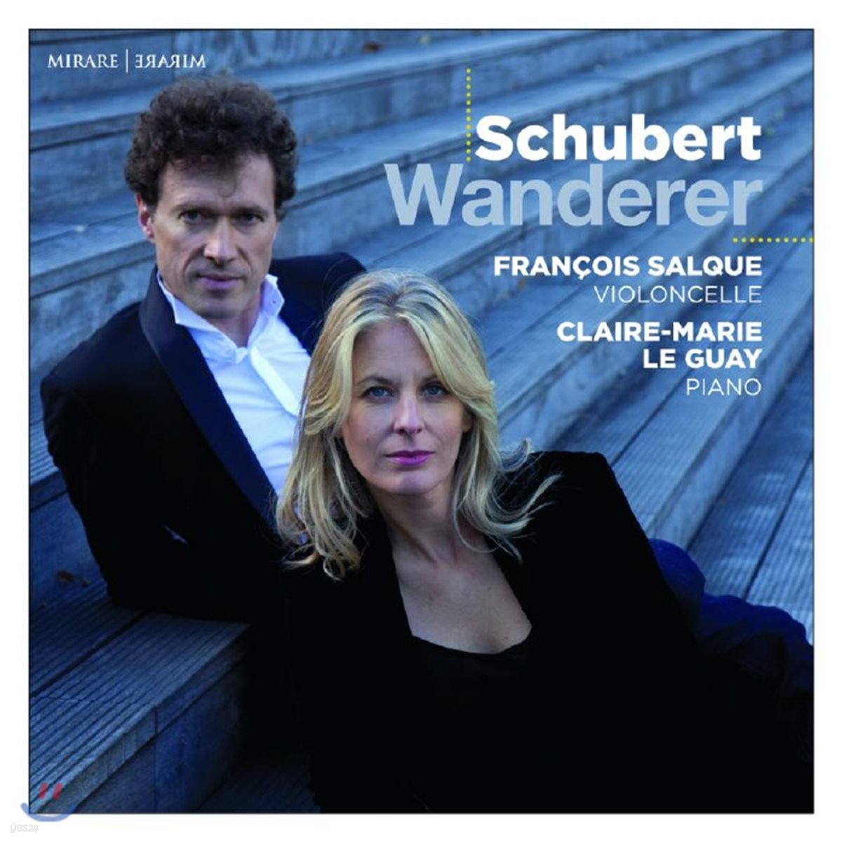 Francois Salque / Claire-Marie Le Guay 슈베르트: 방랑자 환상곡 / 아르페지오네 소나타 (Schubert: Der Wanderer, D489 / Sonata in A minor 'Arpeggione', D821)